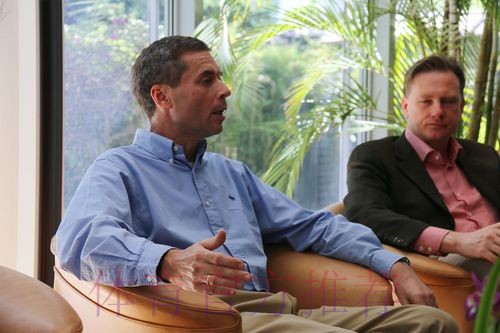 中国足协主席蔡振华在京会见德国驻华大使柯慕贤